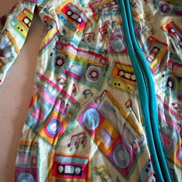 Birdie Bean Colorful Kids One Piece Sleeper - Picture 2 of 4